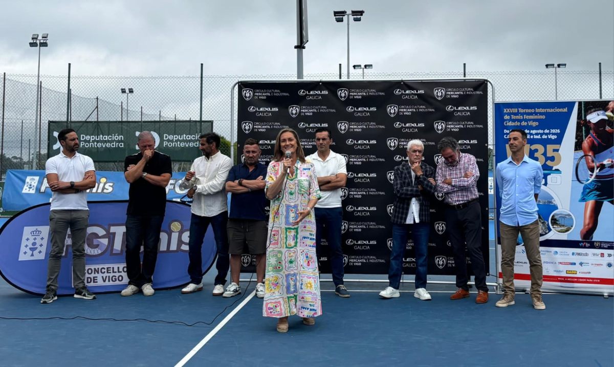 Luisa Sánchez pon en valor o Torneo Internacional de Tenis Feminino de Vigo como un símbolo de todo o que un grande evento deportivo pode ofrecer á cidade