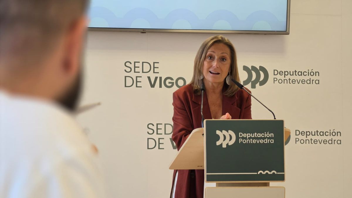 Luisa Sánchez anuncia a proposta da Deputación para habilitar 200.000 euros por cada novo destino que se estableza no aeroporto de Vigo