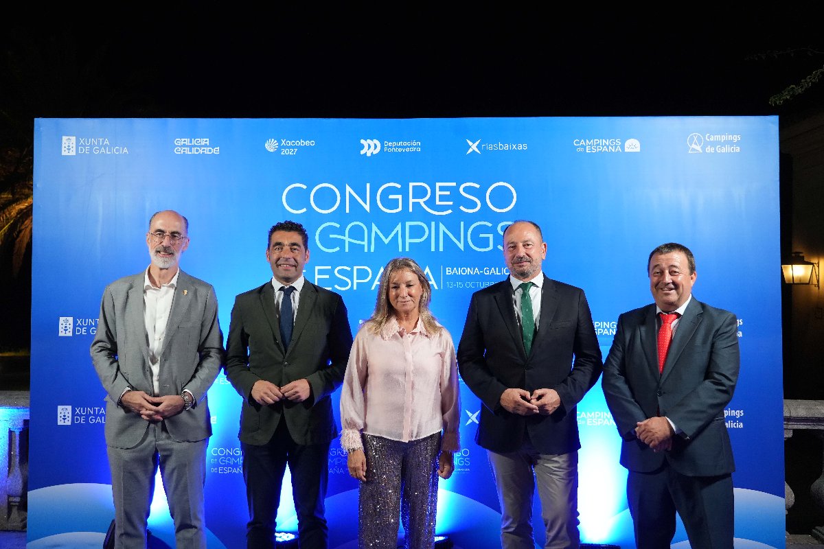 Luis López remarca o liderado do destino turístico Rías Baixas, que encabeza os índices de ocupación e visitantes en Galicia, nun encontro con profesionais dos cámpings