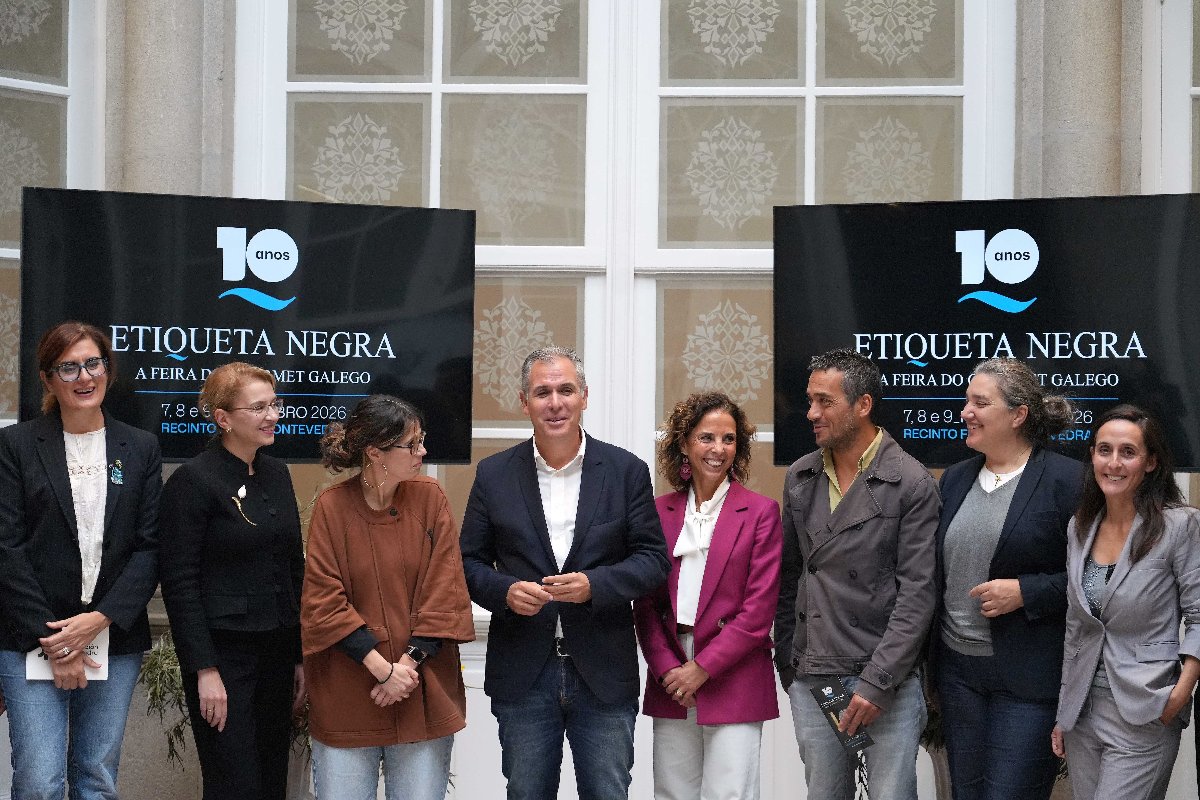 Rafa Domínguez destaca Etiqueta Negra como un “escaparate magnífico” para os produtores pontevedreses