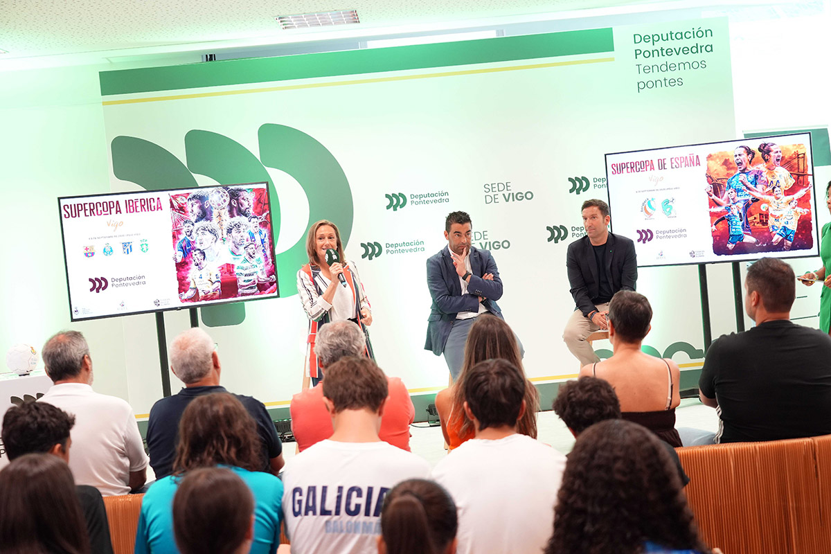 Luis López reivindica a Pontevedra como “a provincia do deporte” coa chegada a Vigo do mellor balonmán ibérico de man das Supercopas