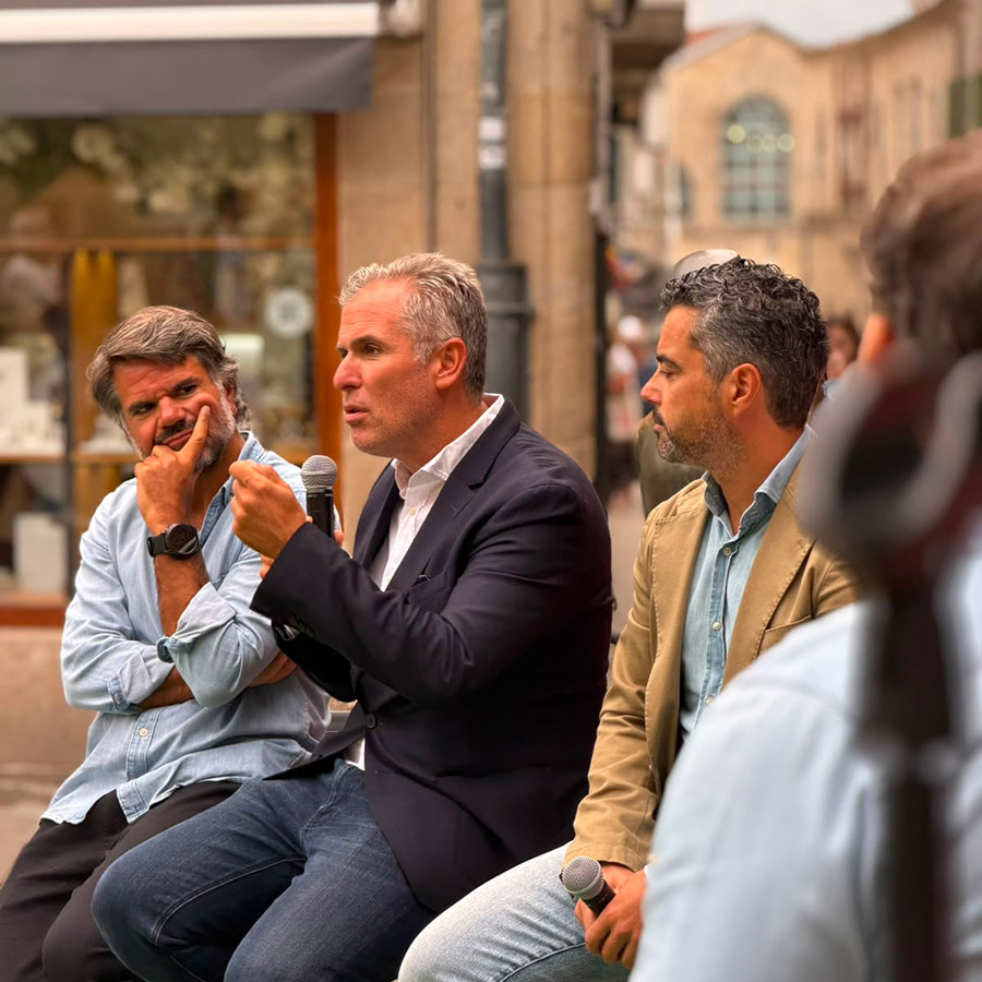 Rafa Domínguez destaca a importancia de eventos culturais como o Río Verbena Fest para consolidar a cidade de Pontevedra como capital cultural