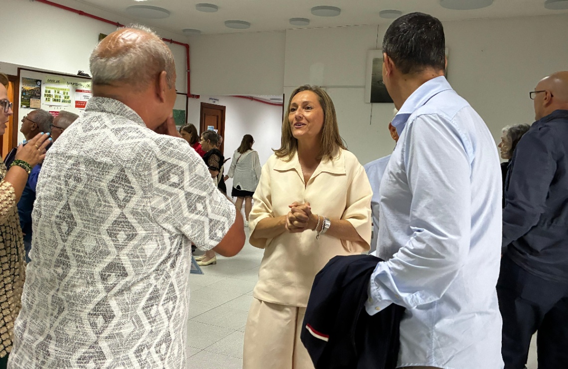 Luisa Sánchez destaca os 50 anos de compromiso da Asociación Veciñal de San Miguel de Oia
