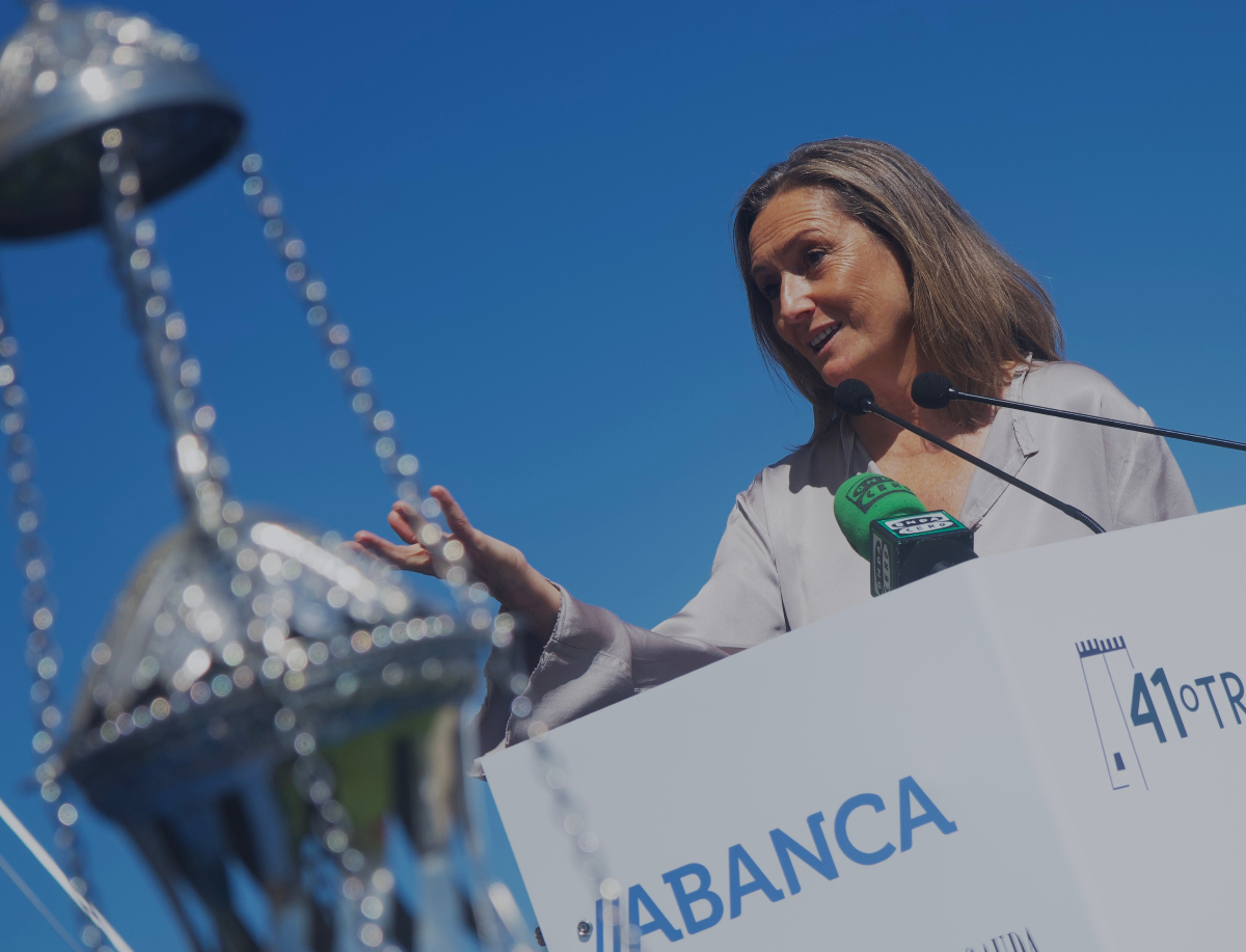 Luisa Sánchez destaca o Trofeo Príncipe de Asturias como referente da vela e salienta os 30 anos da Ladies Cup