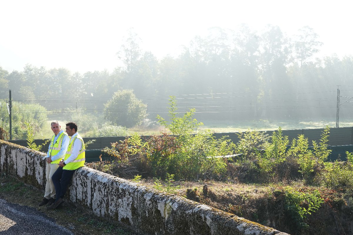 Luis López destaca o avance do proxecto da Vía Verde entre Pontevedra e Arcade coa entrega este ano do estudo de viabilidade e a proposta de trazado