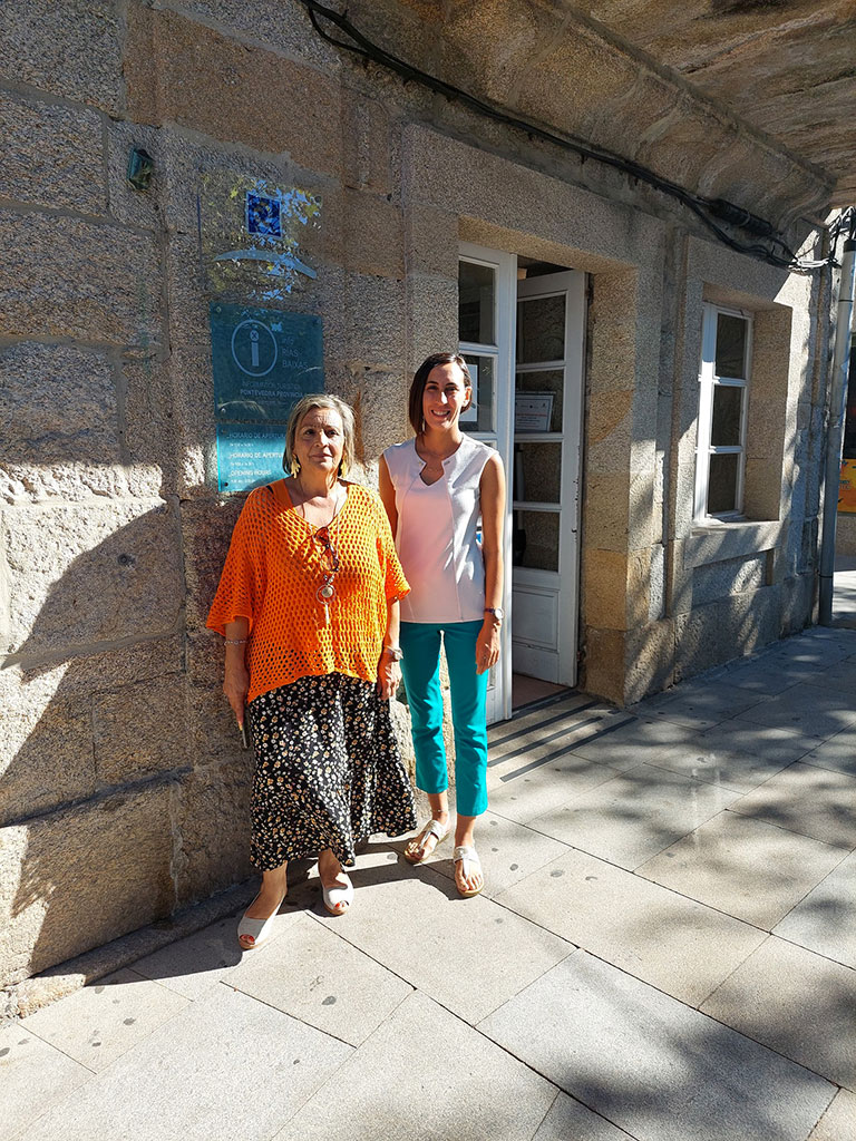 Visita Oficina de Turismo de Cangas