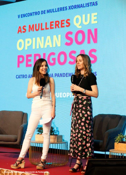 Susana Pedreira e Diana López Varela