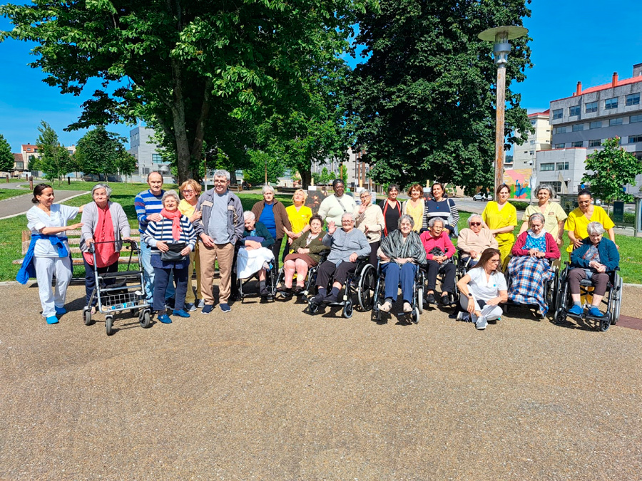 Dia dos Museo. Residencia de maiores de Campolongo