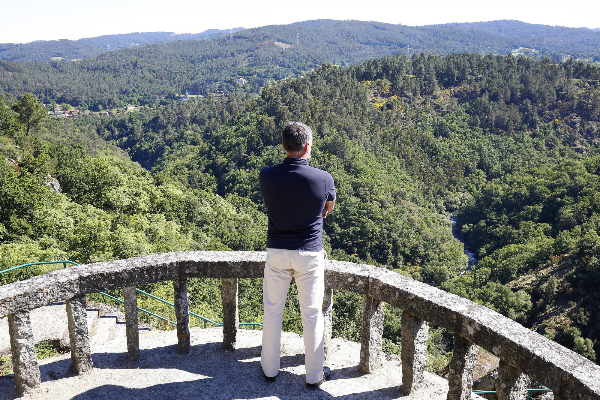 Bosques terapeuticos. Mirador do Toxa