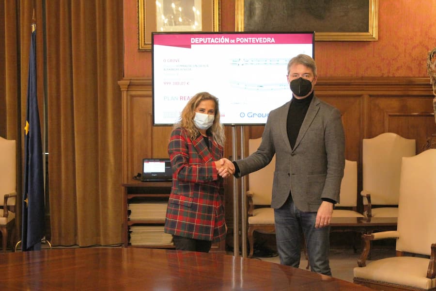 Firma do convenio ReacPon co alcalde do Grove