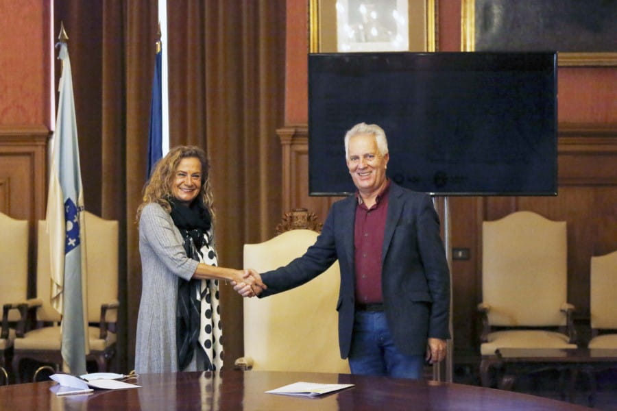 Firma convenio ReacPon Poio