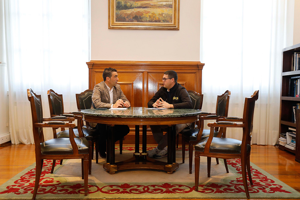 Luis López analiza secretario Escudería Congostra Diego Besada situación automobilismo Pontevedra