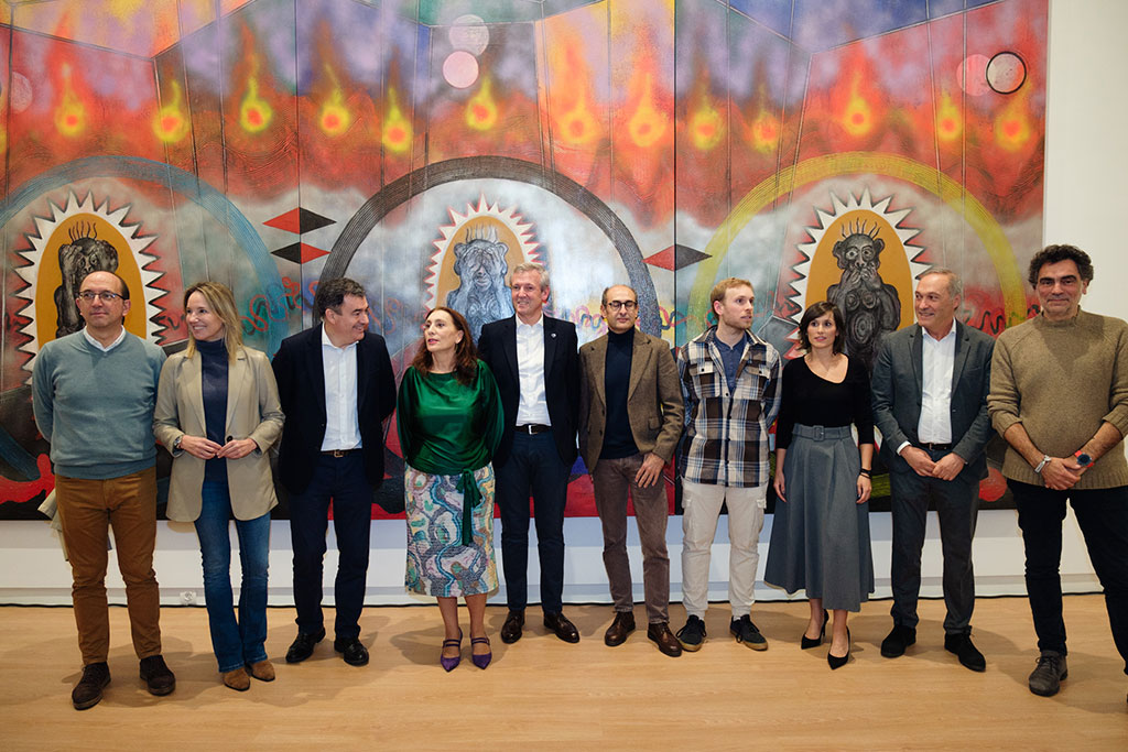 Inauguración da sede da Fundación Manuel Moldes