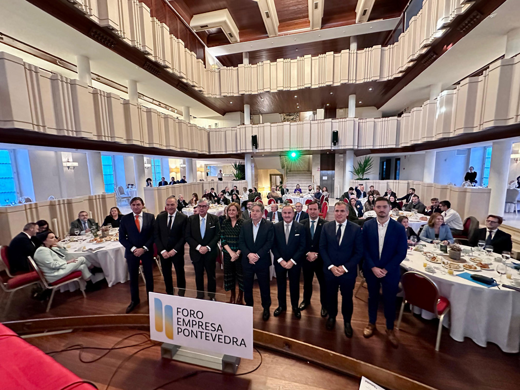 Rafa Domínguez en Foro Empresa Pontevedra