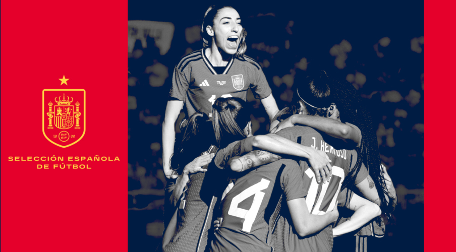 Selección española de fútbol en Pasarón