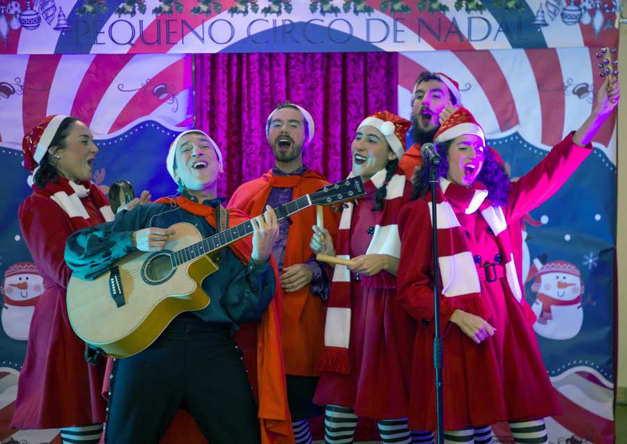 “+Escénicas”  Aldea musical de Nadal, de Nelson Quinteiro Producións