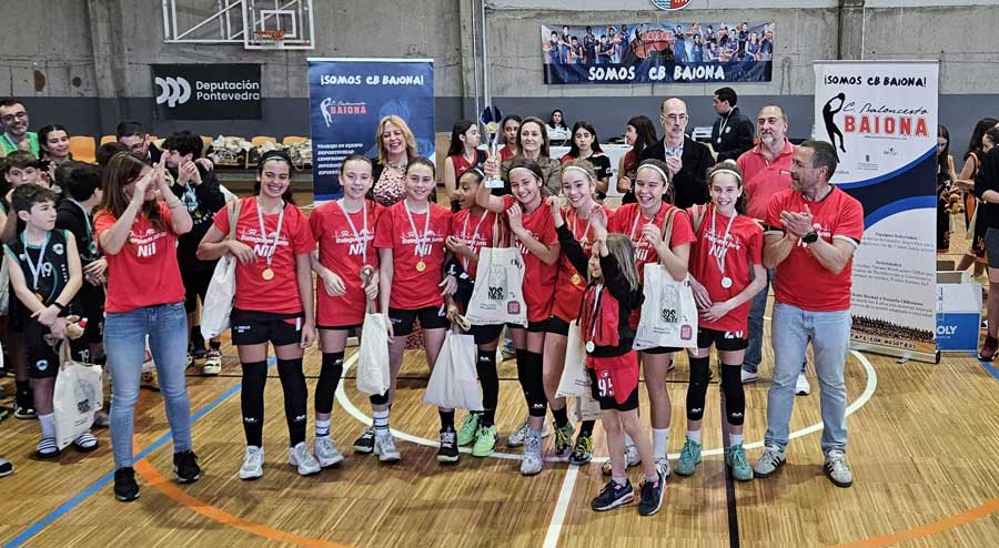 Torneo minibasket Baiona