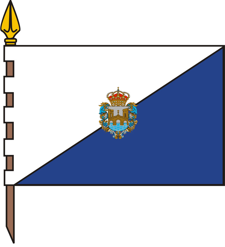 Bandeira da deputación de Pontevedra