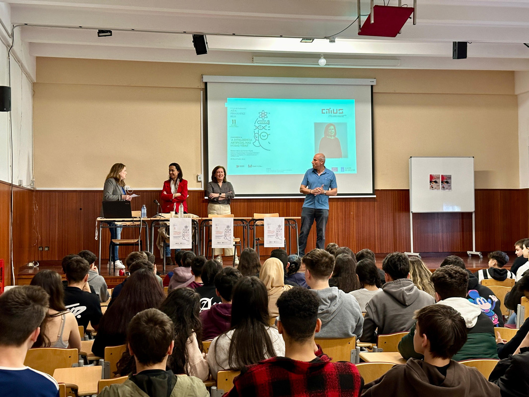 María Ramallo inaugura o ciclo de conferencias Aida Fernández Ríos