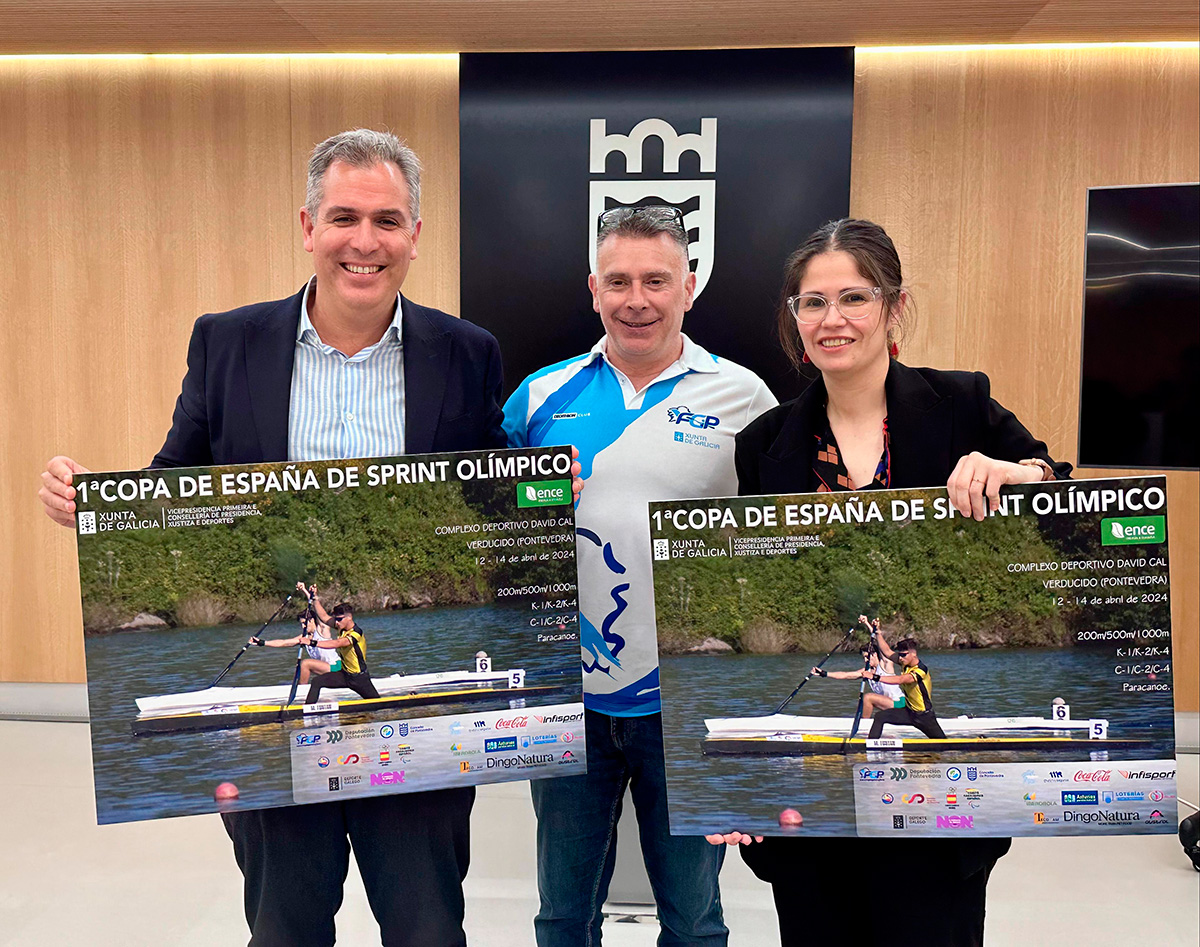Presentación da Copa de España de Sprint Olímpico de piragüismo
