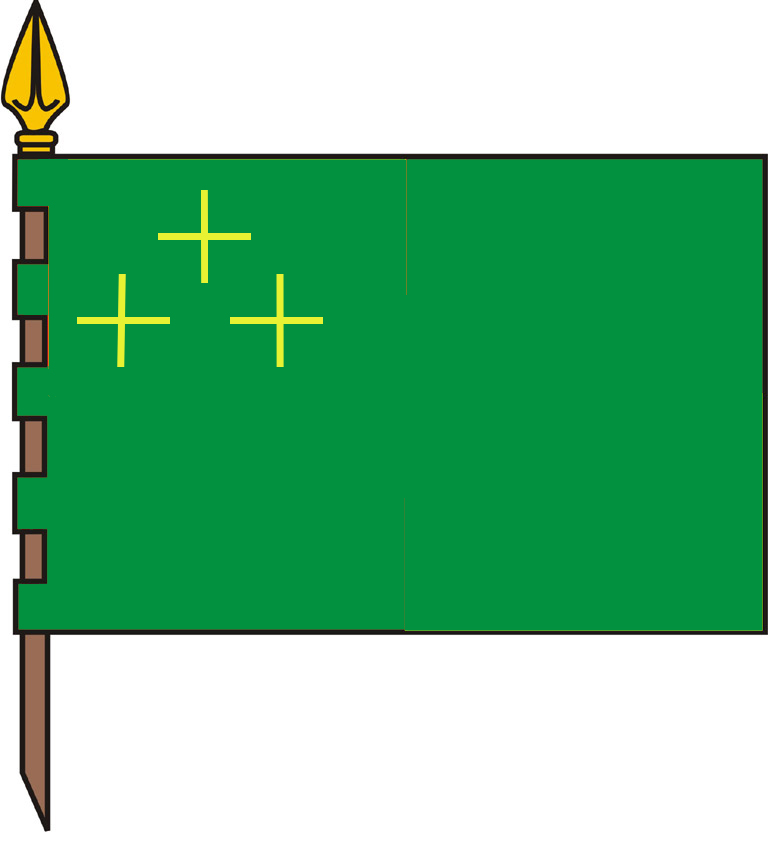 Bandera de Vila de Cruces