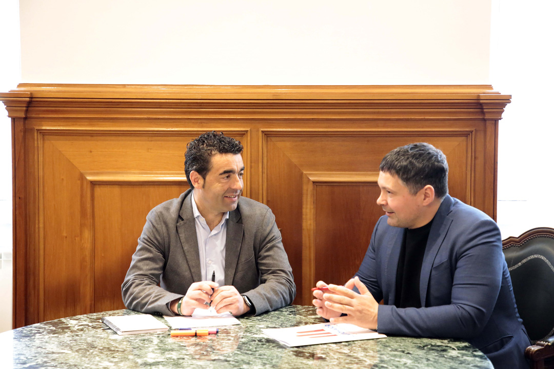 O presidente mantivo unha reunión con Manuel Lourenzo