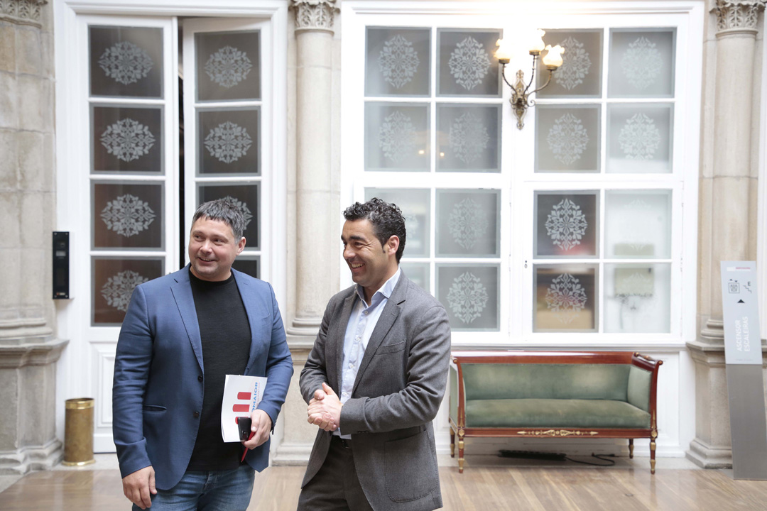 O presidente mantivo unha reunión con Manuel Lourenzo