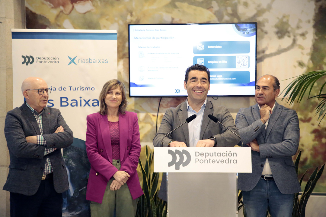 Luis López convida aos profesionais do sector a participar activamente na elaboración da nova Estratexia Turismo Rías Baixas