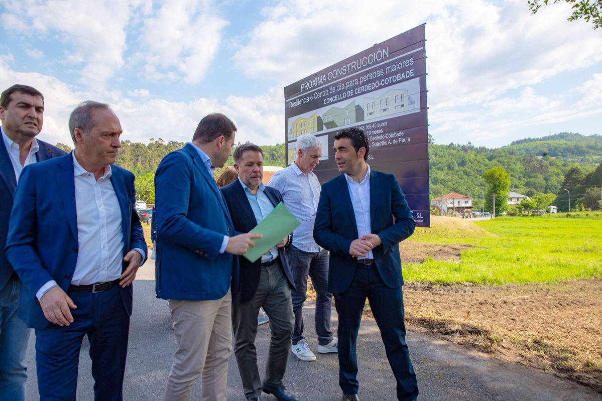 Inicio das obras da residencia de maiores e centro de día