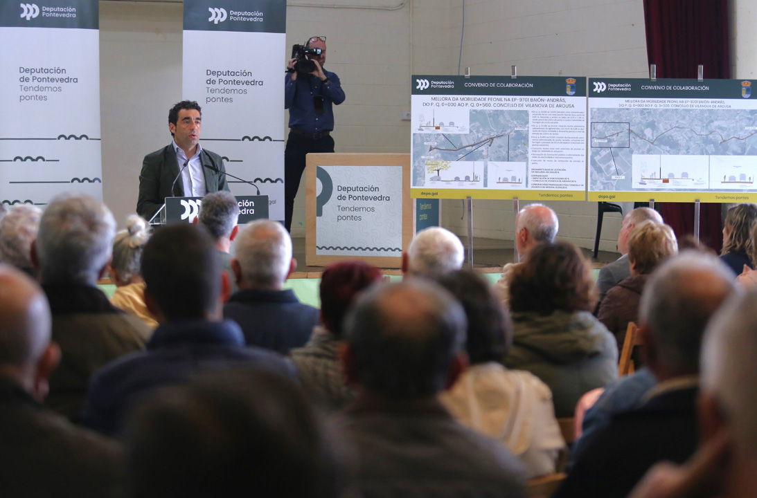 770.000 euros para mellorar a mobilidade entre Baión e András