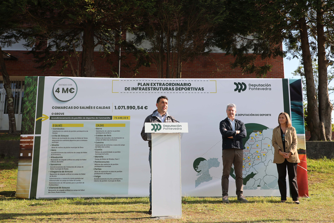 Presentación do Plan de Infraestruturas Deportivas da comarcas Salnés e Caldas