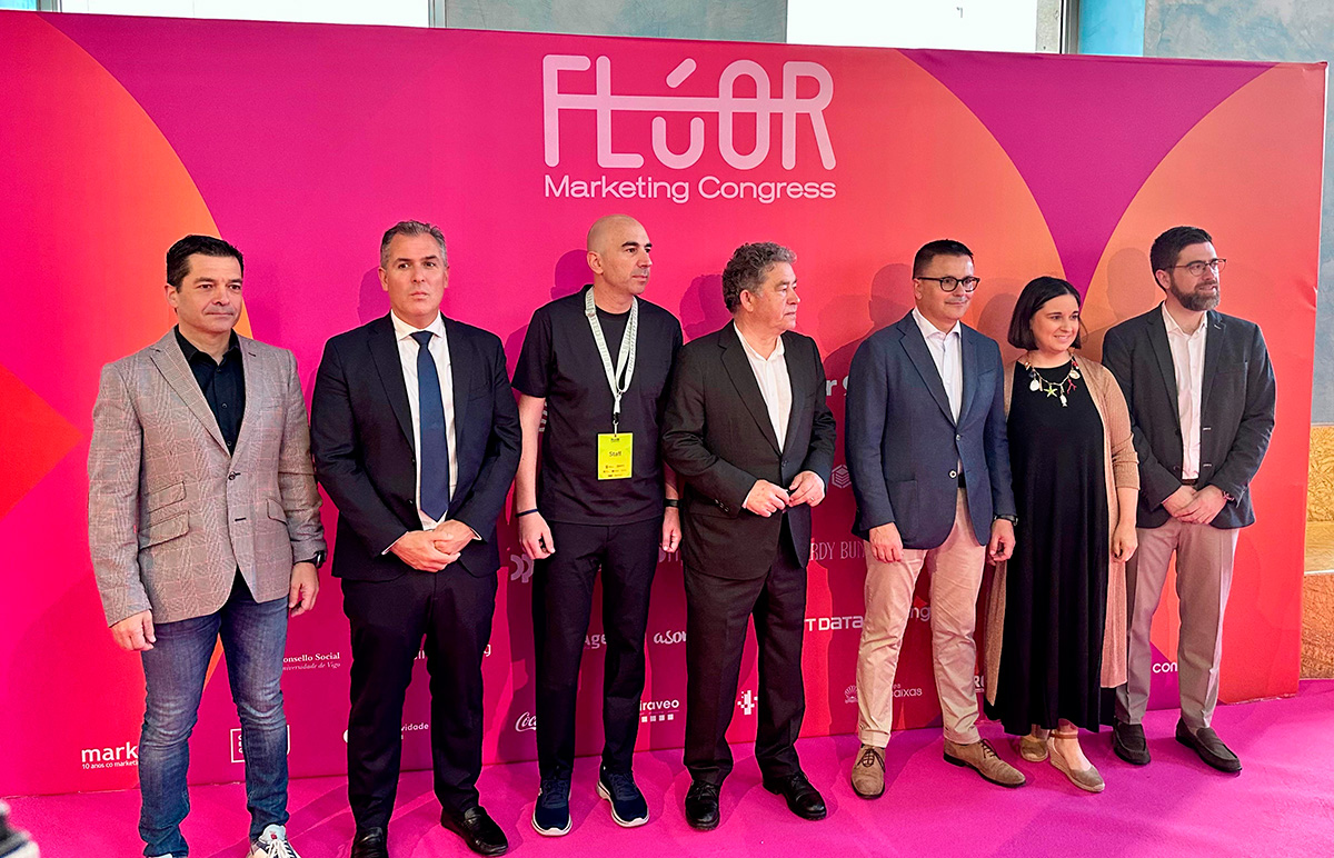 Rafa Domínguez na inauguración do Congreso Flúor