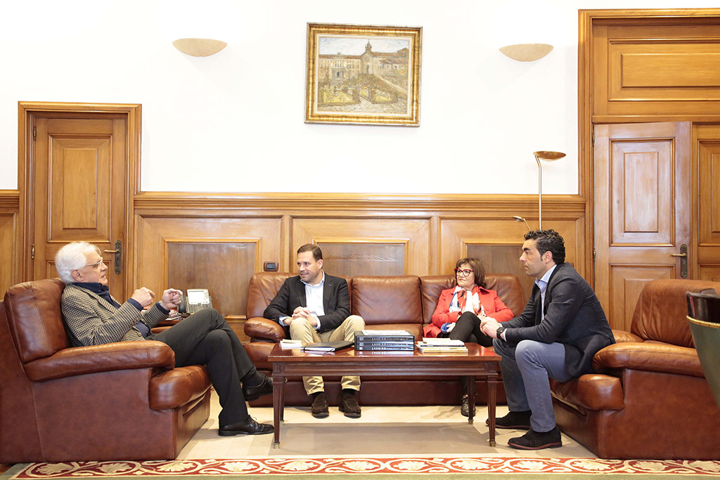 Luis López co presidente Víctor Freixanes