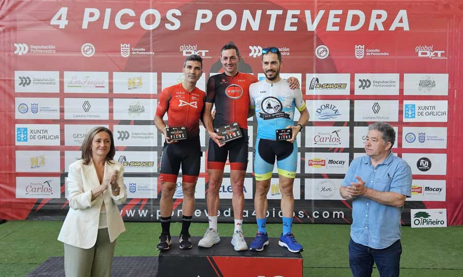 Luisa Sánchez asiste á entrega de trofeos da novena edición da “Pontevedra 4 Picos Bike – Desafío Rías Baixas”