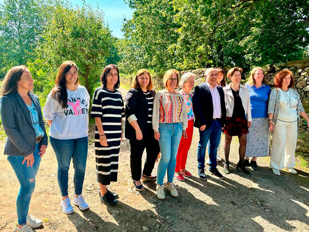 Tourís co profesorado de Francia