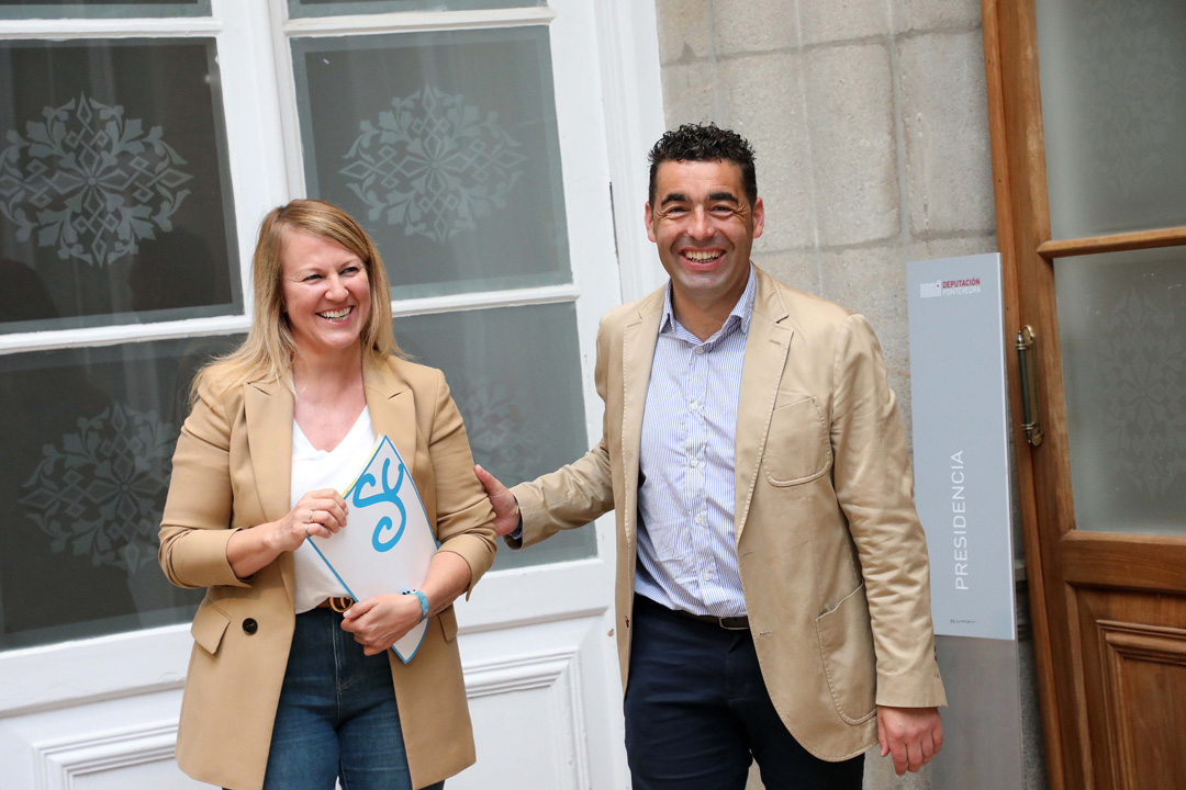 Reunión coa alcaldesa de Salceda de Caselas