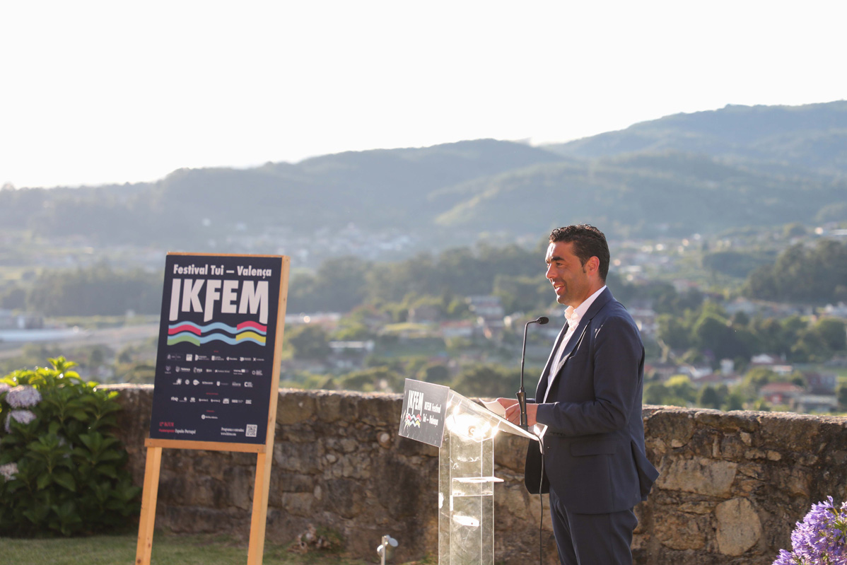 Luis López no festival Ikfem