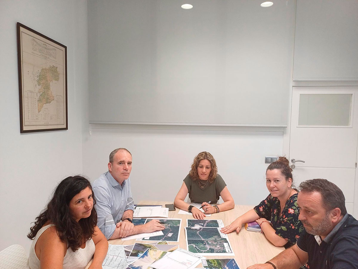 Avance no proxecto de mellora da estrada de Leirado a Lira